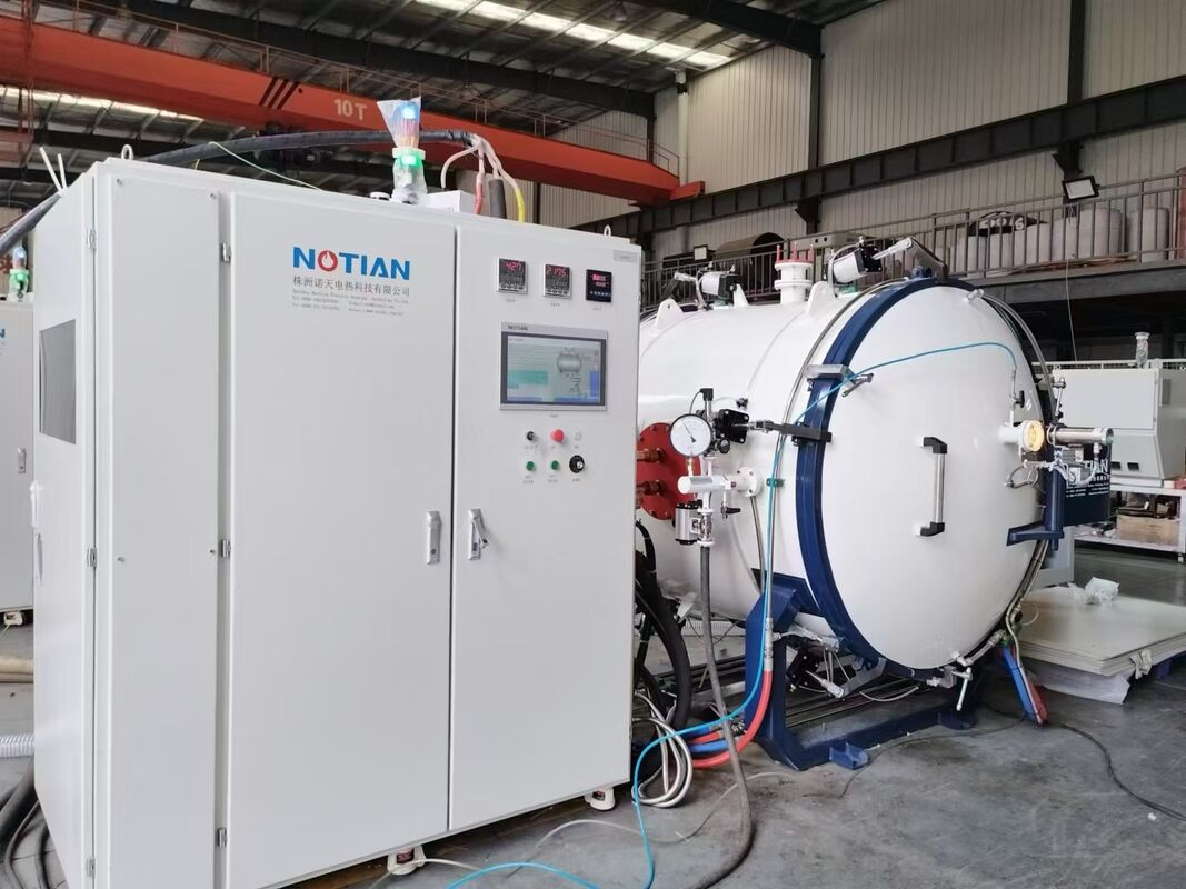 Batch Type Vacuum Sintering Furnace Induction Heat Treatment Furnace SIC Re-Crystallization