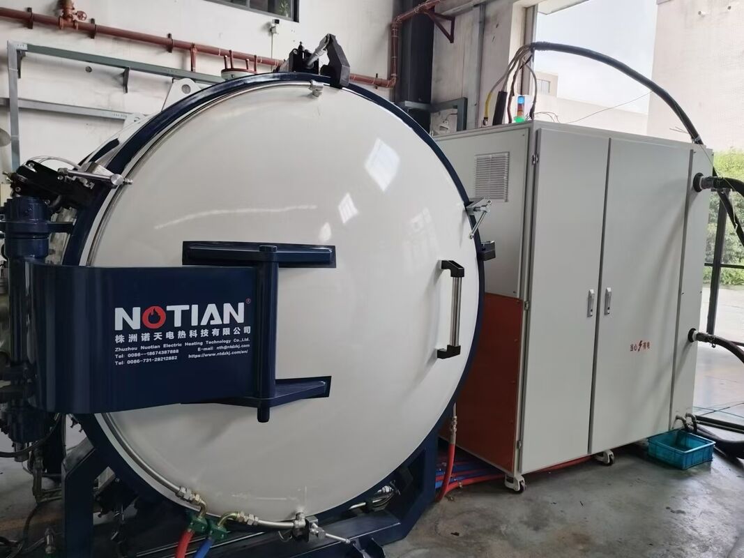 Batch Type Vacuum Sintering Furnace Induction Heat Treatment Furnace SIC Re-Crystallization