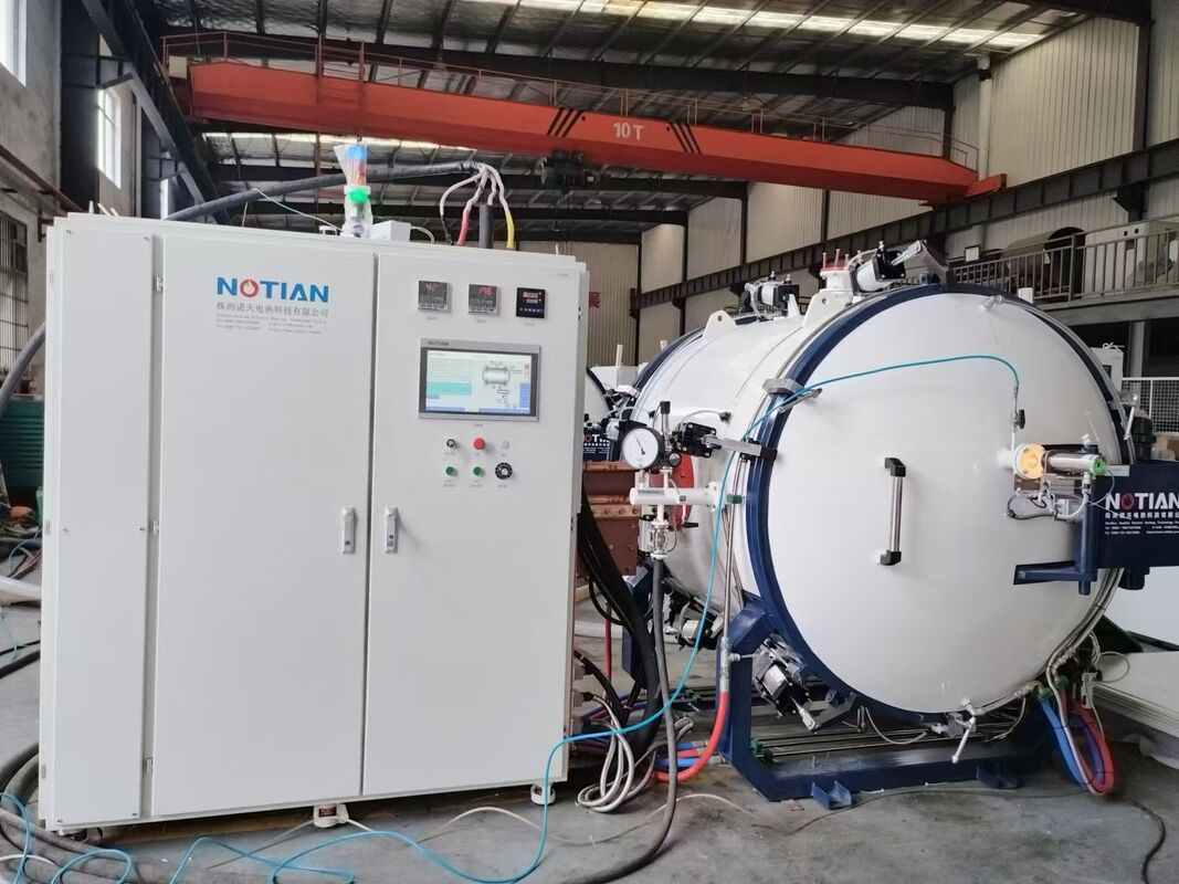 Batch Type Vacuum Sintering Furnace Induction Heat Treatment Furnace SIC Re-Crystallization