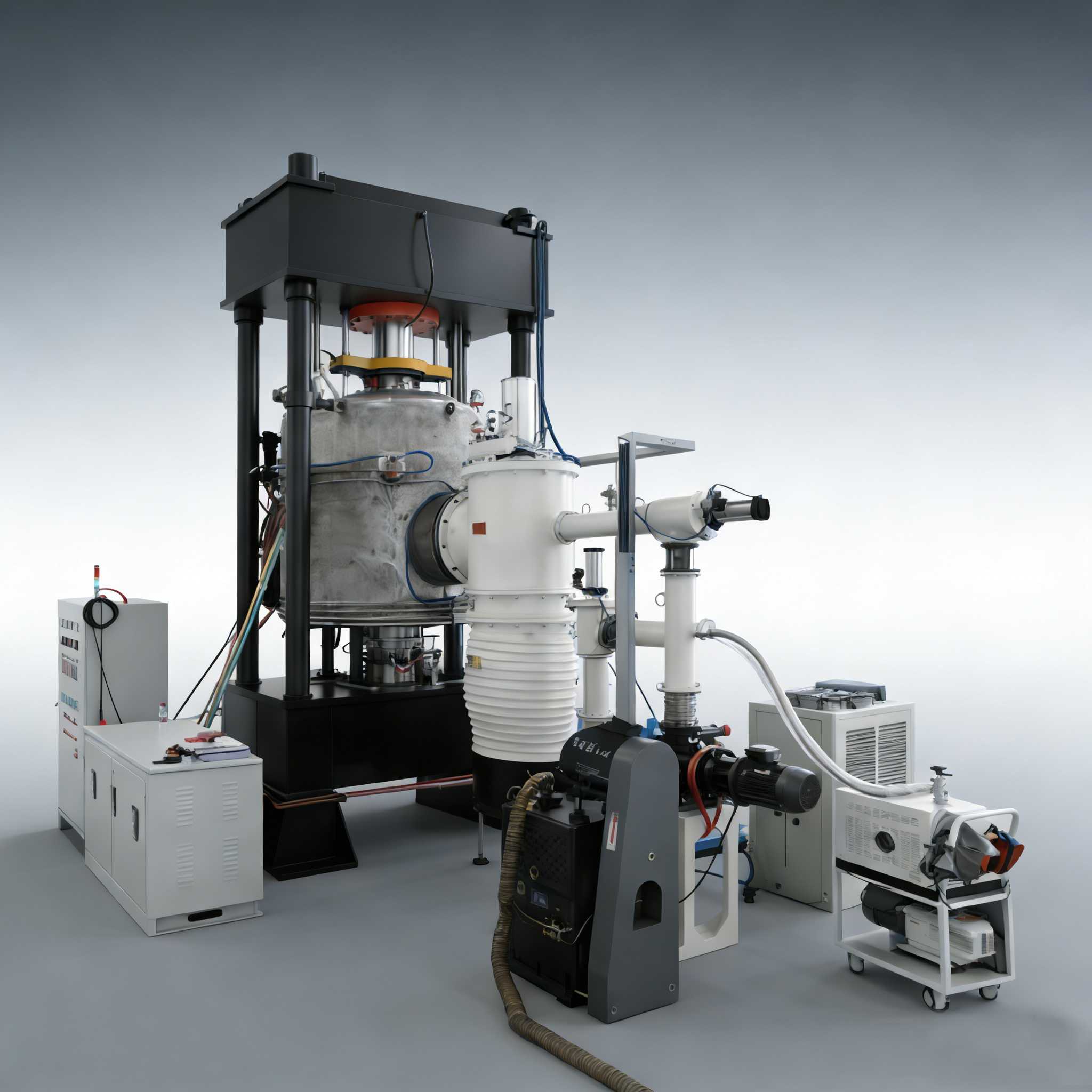 Advanced Ceramic Hot Press Sintering Powder 2200°C Vacuum Treatment Furnace
