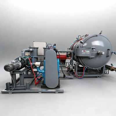 Aerospace CMC Parts Carbonization Furnace 100KW For Graphite Powder Sintering